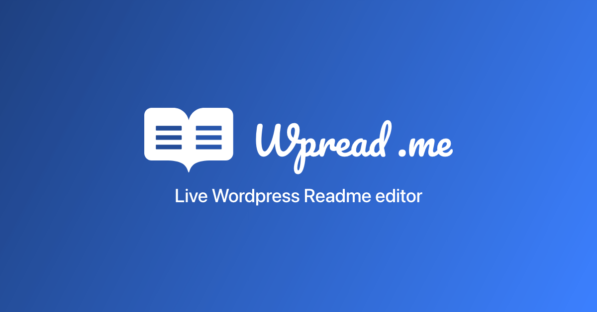 WP Read Me